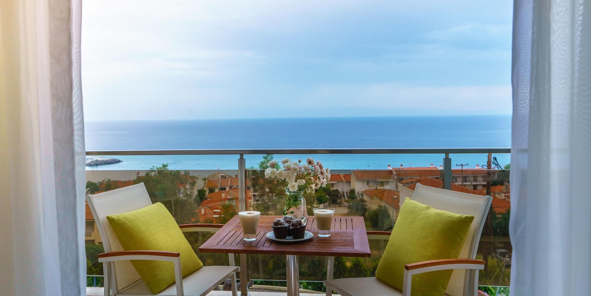 Greek Pride Cronwell Rahoni Hotel (Adults Only) Nea Skioni Exteriör bild